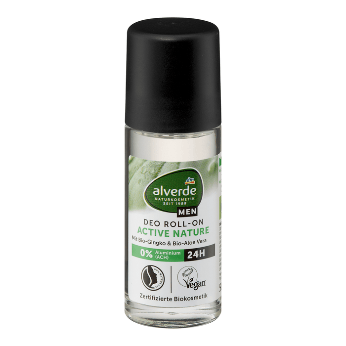 alverde NATURKOSMETIK MEN Deodorant roll-on Active Nature, 50 ml WALTI