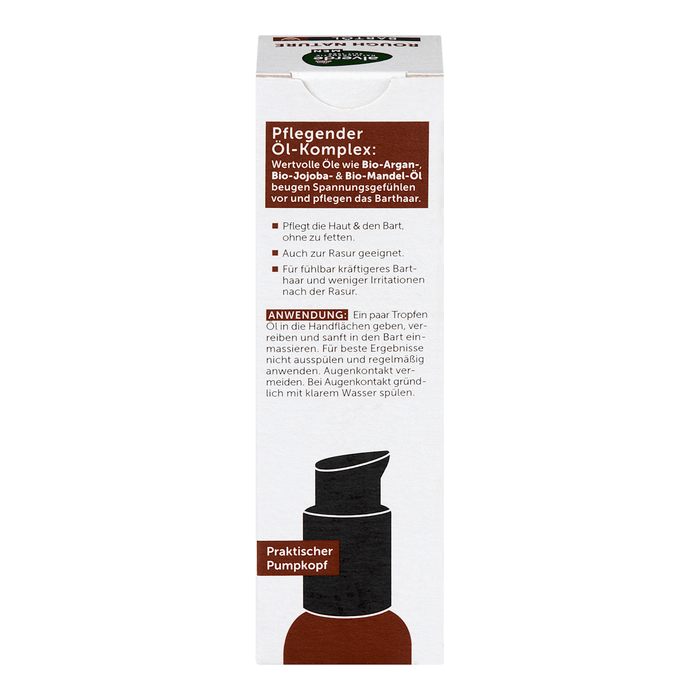 alverde NATURKOSMETIK MEN Ulei de barbă Rough Nature, 30 ml WALTI