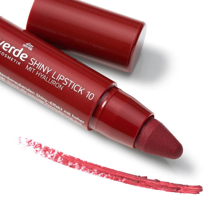 alverde NATURKOSMETIK Ruj Shiny Nr. 10 Red Kiss WALTI