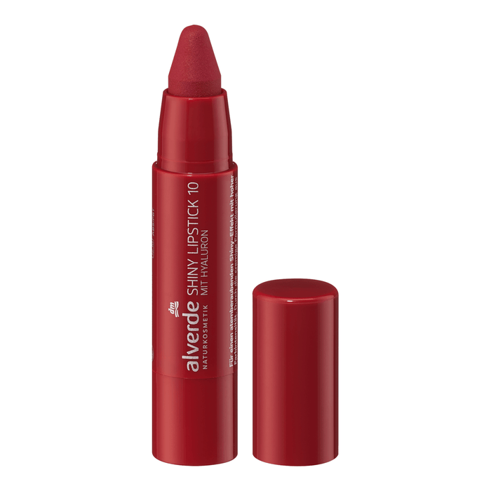 alverde NATURKOSMETIK Ruj Shiny Nr. 10 Red Kiss WALTI