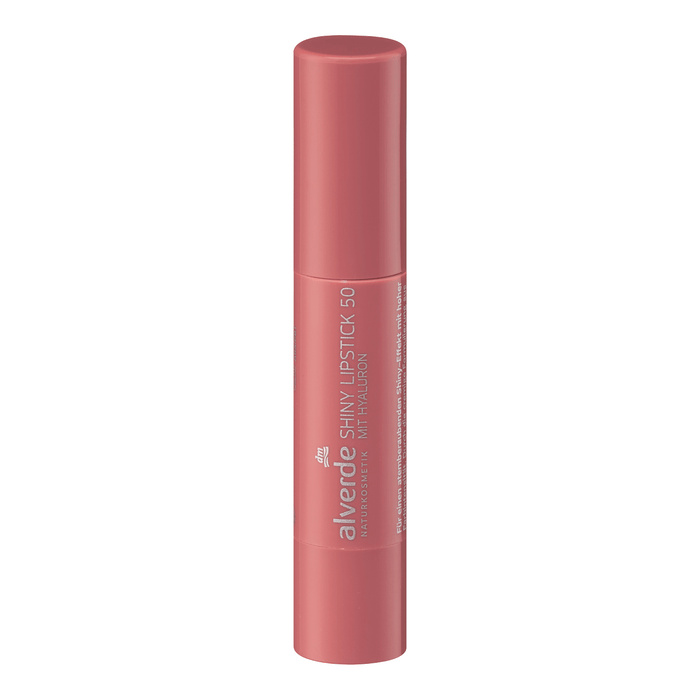 alverde NATURKOSMETIK Ruj Shiny Nr. 50 Rosé Devine WALTI