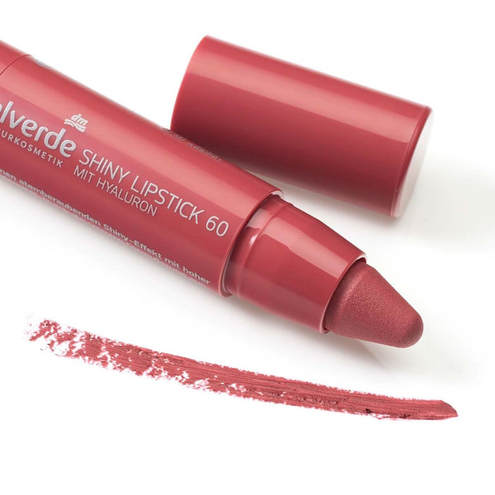 alverde NATURKOSMETIK Ruj Shiny Nr. 60 Pretty Mauve WALTI