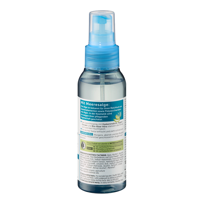 alverde NATURKOSMETIK Spray pentru față Hydro, 100 ml WALTI
