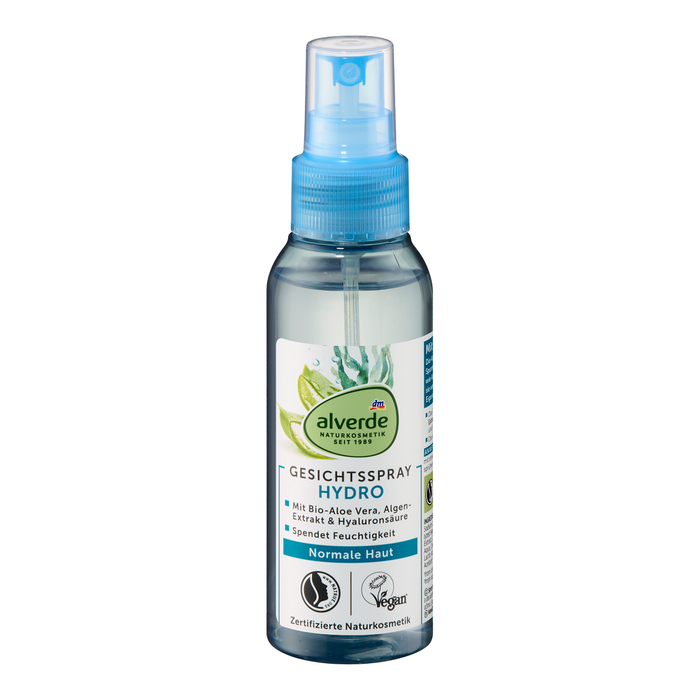 alverde NATURKOSMETIK Spray pentru față Hydro, 100 ml WALTI