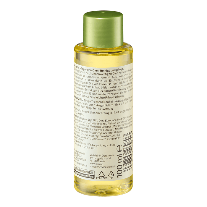 alverde NATURKOSMETIK Ulei demachiant pentru ochi WALTI