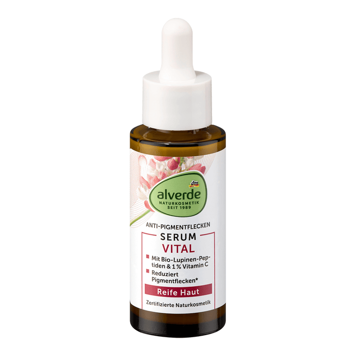 alverde NATURKOSMETIK Vital ser pete pigmentare, 30 ml WALTI