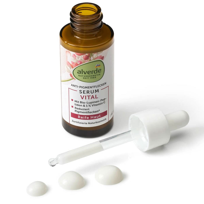 alverde NATURKOSMETIK Vital ser pete pigmentare, 30 ml WALTI