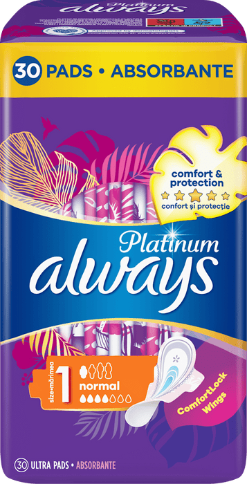 always Absorbante Platinum Normal, 30 buc WALTI