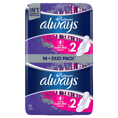 always Absorbante Platinum Super Duo 14 bucati - WALTI WALTI
