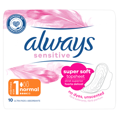 always Sensitive 10 Absorbante Nr. 1 WALTI