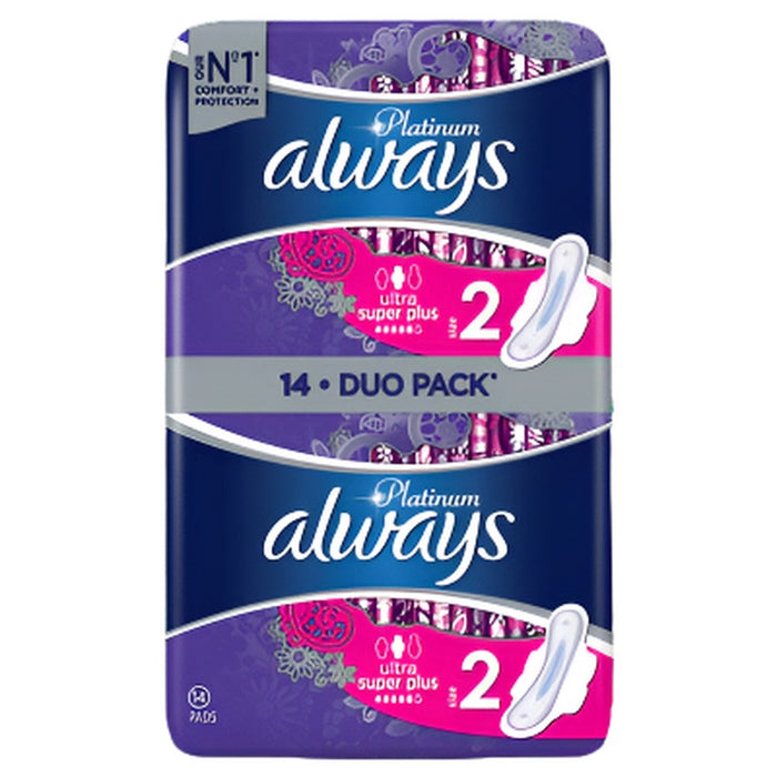 always Absorbante Platinum Super Duo 14 bucati - WALTI WALTI