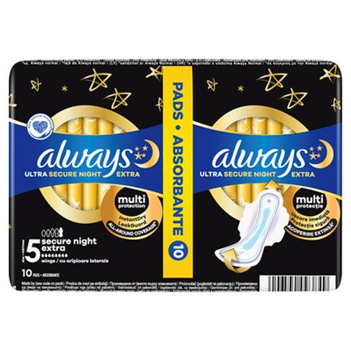 always Ultra Duo Absorbante pentru Timpul Noptii Numarul 4 10 bucati - WALTI WALTI