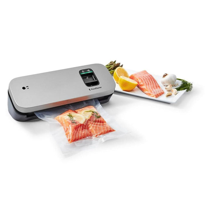 Aparat de vidat FOODSAVER VS1190X-01, argintiu-negru WALTI