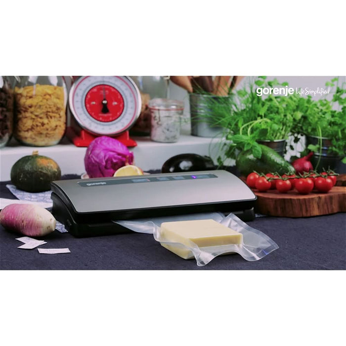 Aparat de vidat GORENJE VS120E, 120W, argintiu-negru - WALTI WALTI