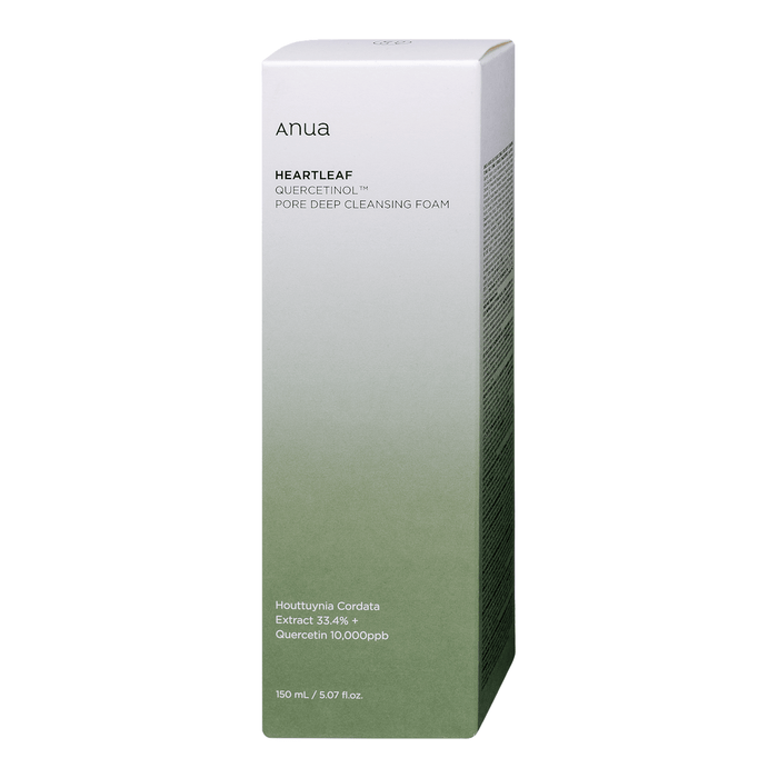 Anua Spuma de curățare cu extract de heartleaf și quercetinol, 150 ml WALTI