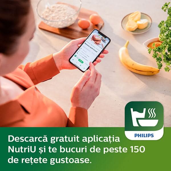 Blender PHILIPS Seria 3000 HR2191/01, 2l, 600W, 2 trepte viteza, negru WALTI