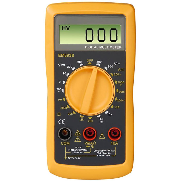 Multimetru digital HAMA 223565 , CAT III, 300V, ecran digital WALTI