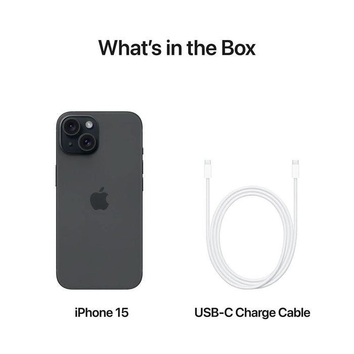 Telefon APPLE iPhone 15 5G, 128GB, Black - WALTI WALTI