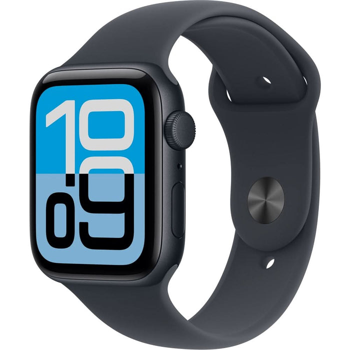 Apple Watch SE 3, GPS, 44 mm, Midnight Aluminium Case, Midnight Sport Band - S/M WALTI