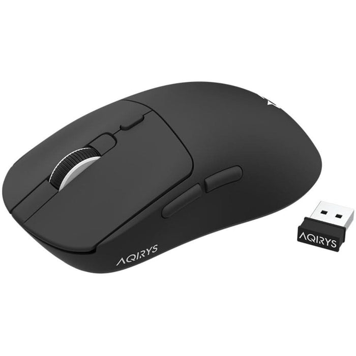 Mouse Gaming Wireless AQIRYS Nova, 30000 dpi, negru WALTI