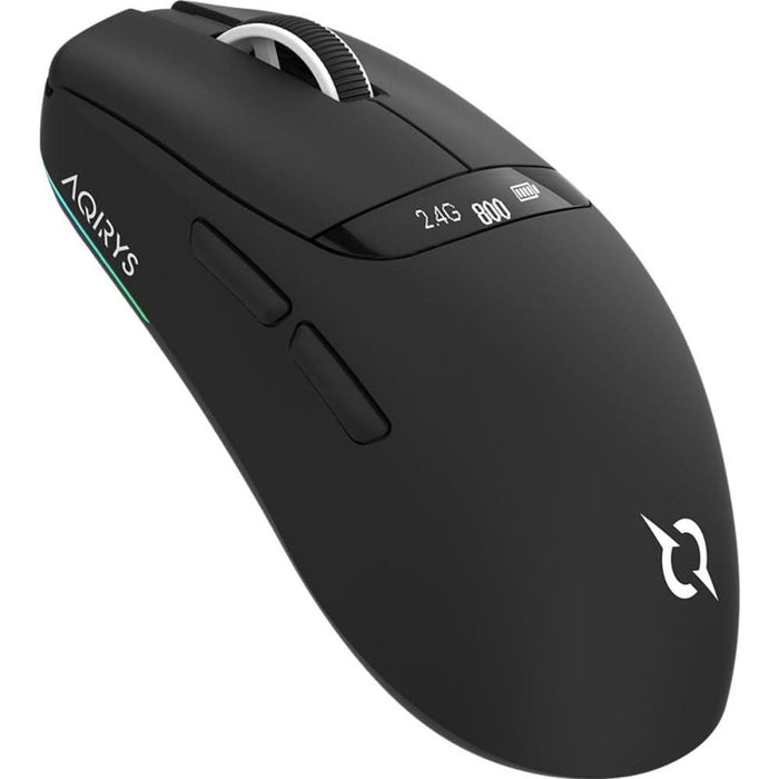 Mouse Gaming Wireless AQIRYS Nyx, 12000 dpi, negru WALTI