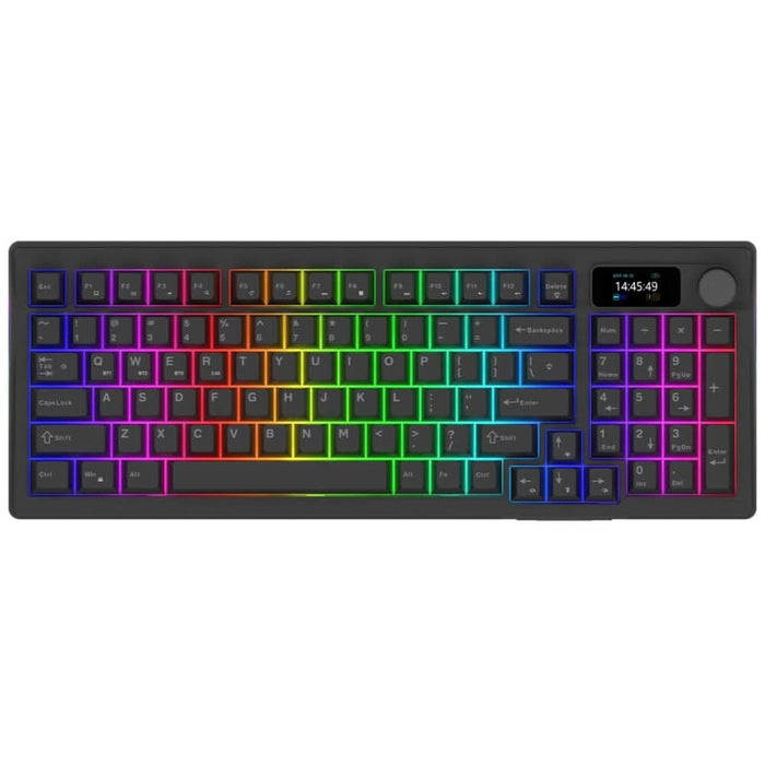Tastatura Gaming mecanica AQIRYS Atria, USB, Layout US, negru WALTI