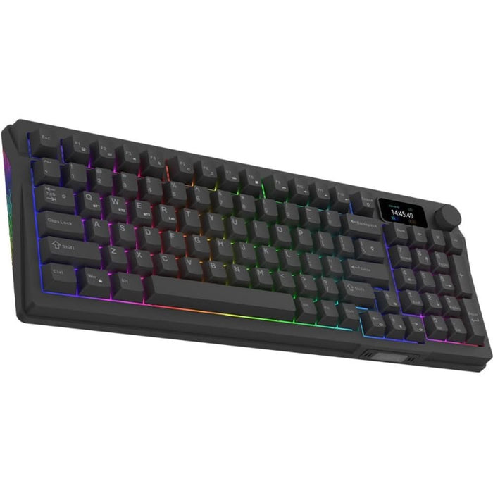 Tastatura Gaming mecanica AQIRYS Atria, USB, Layout US, negru WALTI