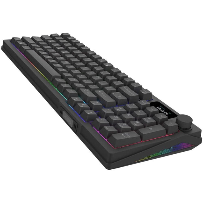 Tastatura Gaming mecanica AQIRYS Atria, USB, Layout US, negru WALTI