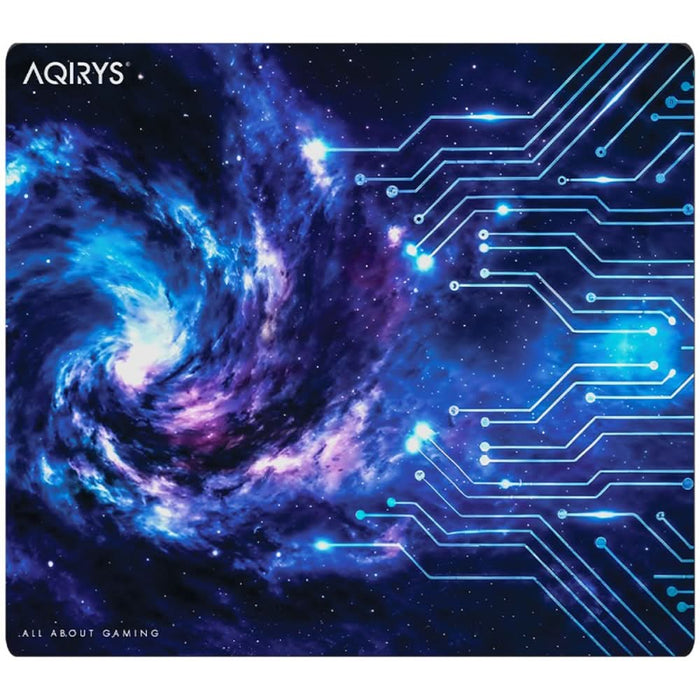 Mouse Pad Gaming AQIRYS Nebula Mediu, albastru WALTI