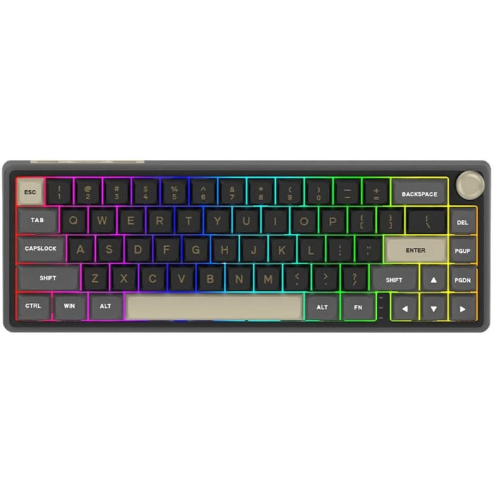 Tastatura Gaming Wireless mecanica AQIRYS Talitha, Bluetooth, USB, Layout US, negru WALTI