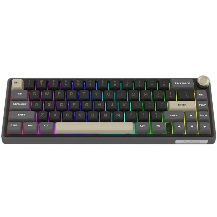 Tastatura Gaming Wireless mecanica AQIRYS Talitha, Bluetooth, USB, Layout US, negru WALTI