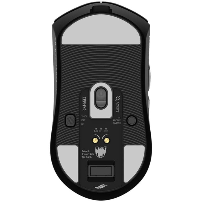 Mouse Gaming Wireless AQIRYS Zephyr, 26000 dpi, negru WALTI