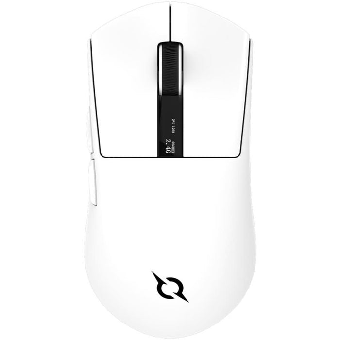 Mouse Gaming Wireless AQIRYS Zephyr, 26000 dpi, alb WALTI