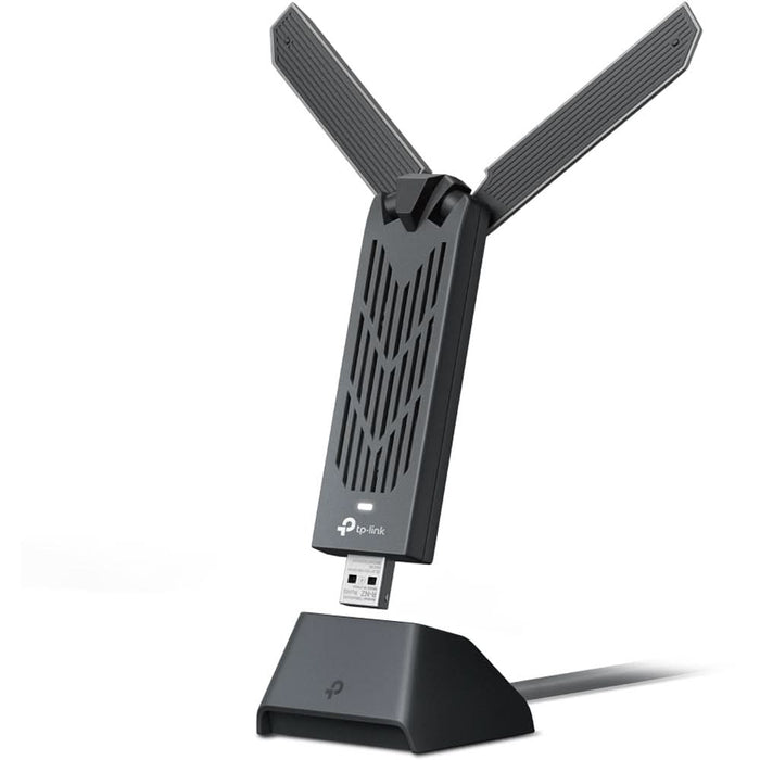 Adaptor USB Wireless TP-LINK Archer TBE400UH BE6500, Wi-Fi 7, Tri-Band 688 + 2882 + 2882 Mbps, gri WALTI
