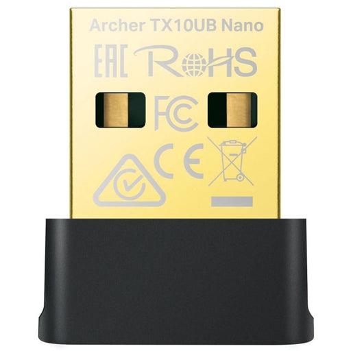 Adaptor nano USB Wireless TP-LINK Archer TX10UB Nano AX900, Dual-Band 287 + 600 Mbps, v5.3, negru - WALTI WALTI