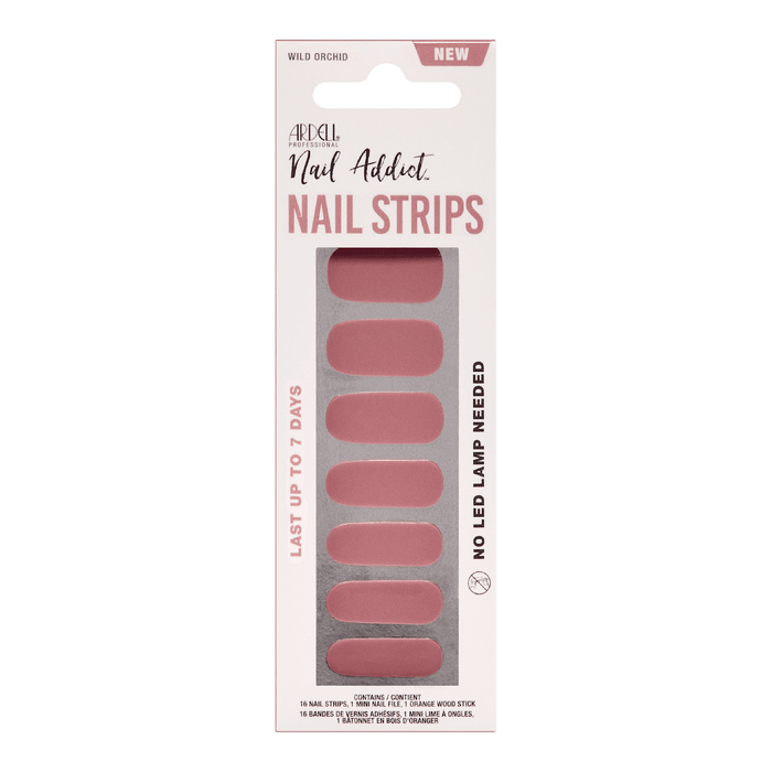 ARDELL Unghii false autoadezive Wild Orchid, 16 buc WALTI