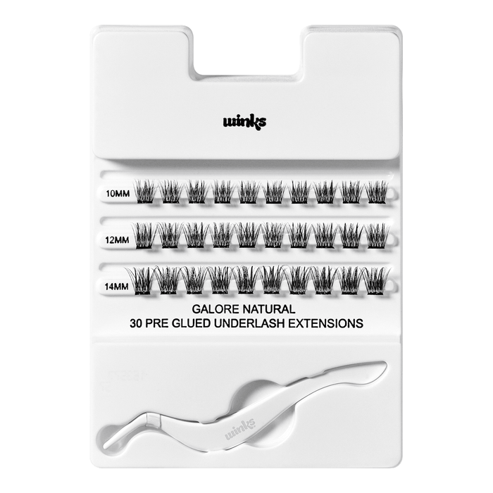 ARDELL Winks set gene false individuale Press On Lash Natural, 1 buc WALTI