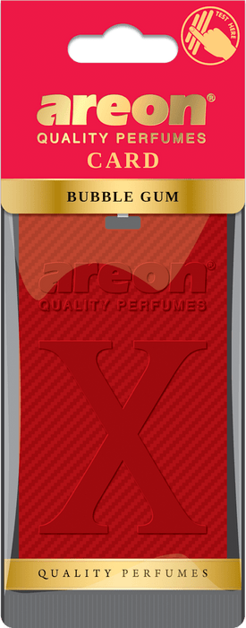 areon Odorizant X Card Bubble Gum, 1 buc WALTI
