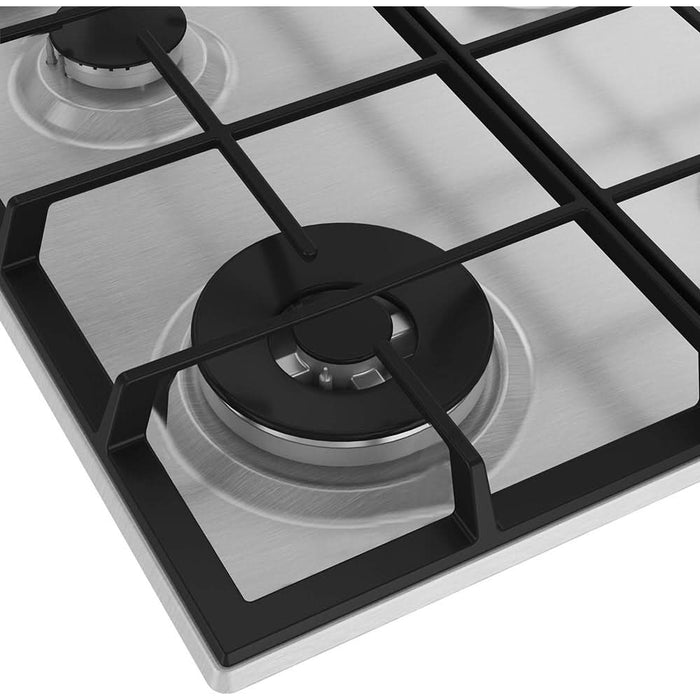 Plita incorporabila ARCTIC ARGW64125SX, Gaz, 4 arzatoare, Wok, inox WALTI