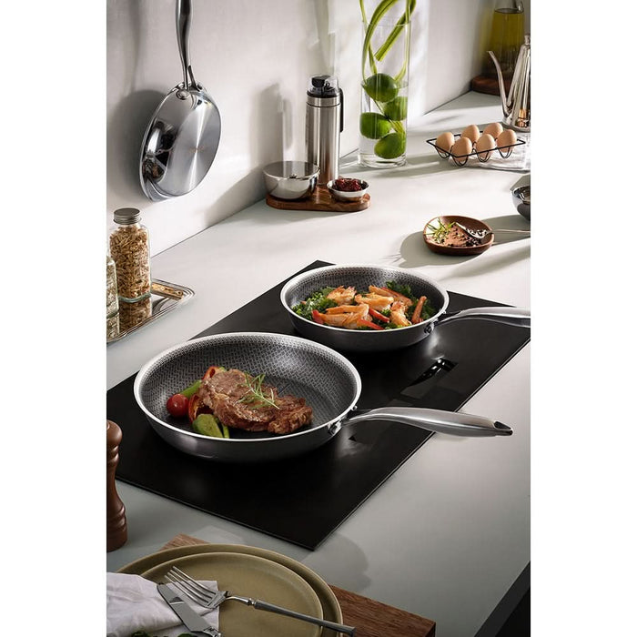 Tigaie AMERCOOK Aristo AC0107901.28, 28cm, otel inoxidabil, argintiu WALTI