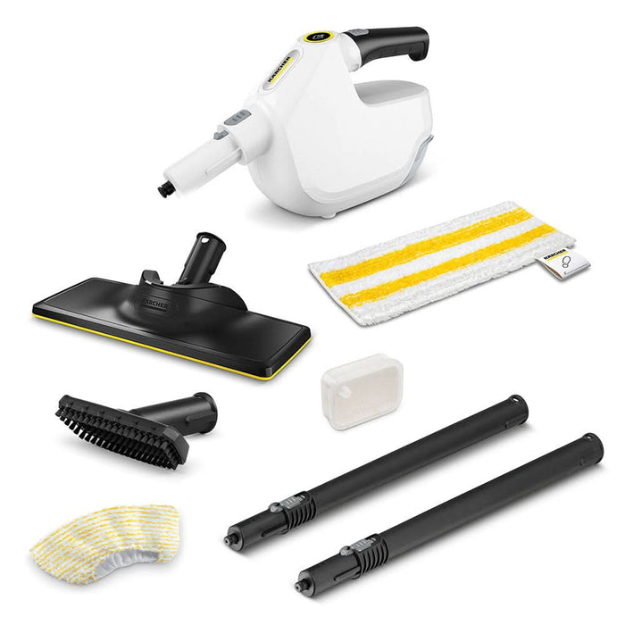 Aparat de curatat cu abur KARCHER I SC 1 Multi&Up 15164100, 1l, 1300W, alb-negru WALTI