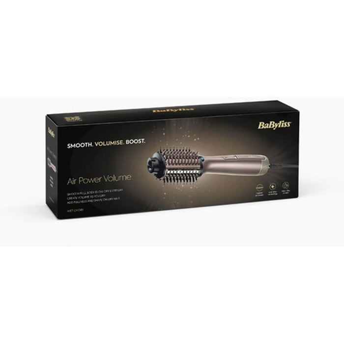 Perie cu aer cald BABYLISS Power Volume AS95E , 1000W, rose-gold WALTI