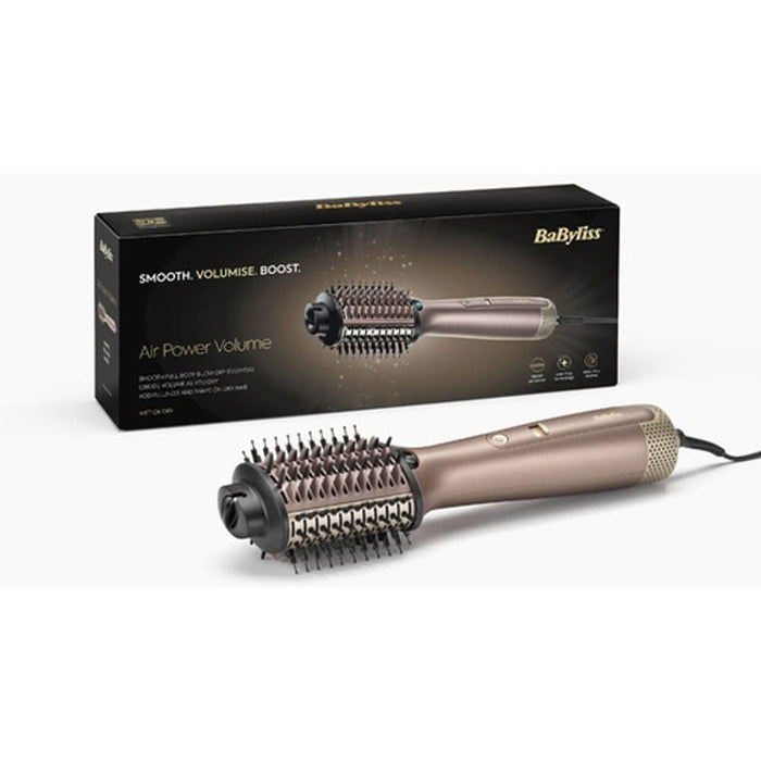 Perie cu aer cald BABYLISS Power Volume AS95E , 1000W, rose-gold WALTI