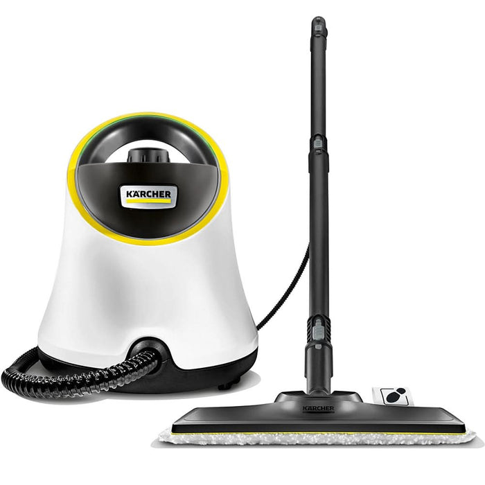 Aparat de curatat cu abur KARCHER SC2 Deluxe EasyFix 15134000, 1l, 1500W, alb-negru WALTI