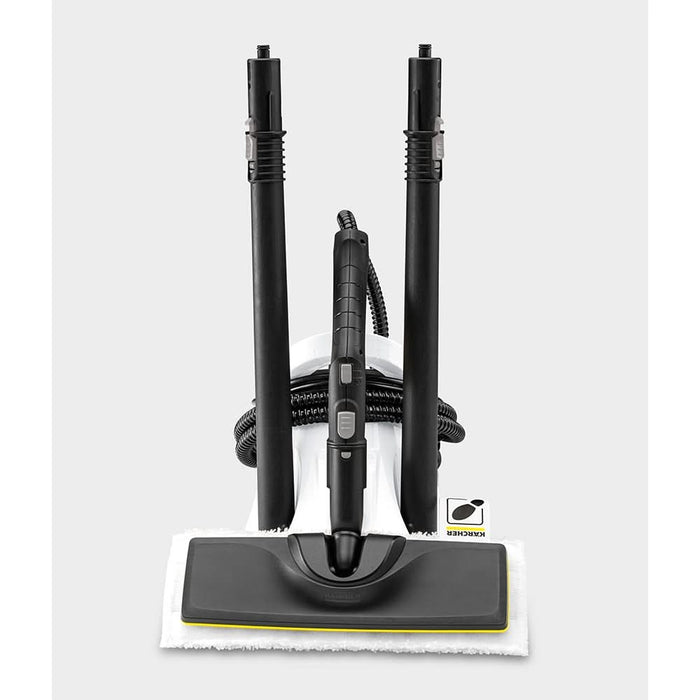 Aparat de curatat cu abur KARCHER SC2 Deluxe EasyFix 15134000, 1l, 1500W, alb-negru WALTI
