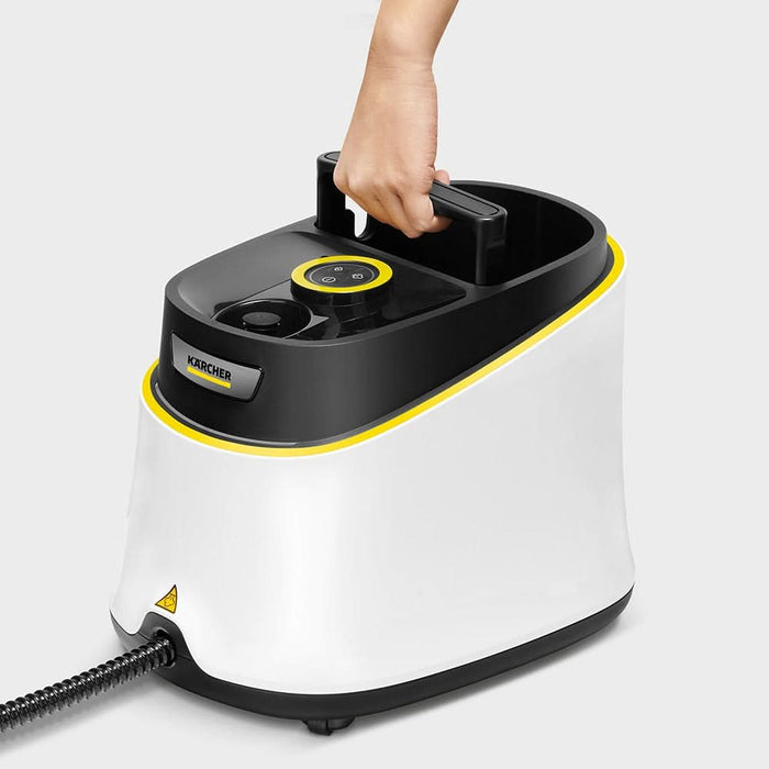 Aparat de curatat cu abur KARCHER SC3 Deluxe 15134300, 1l, 1900W, alb-negru WALTI