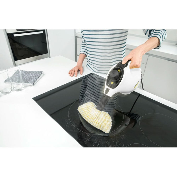Aparat de curatat cu abur KARCHER SC 1 15164000, 0.2l, 1200W, alb-negru WALTI