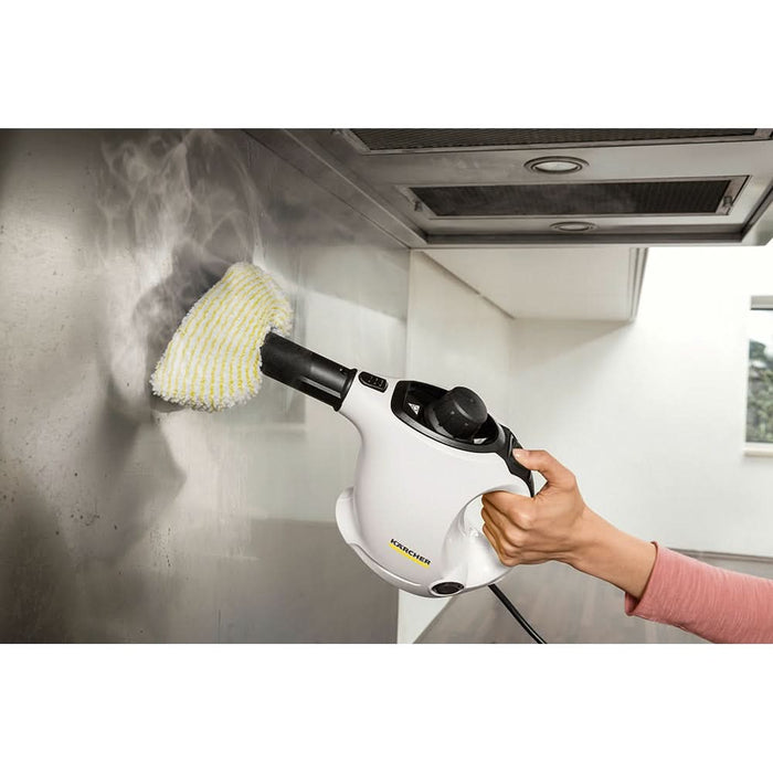 Aparat de curatat cu abur KARCHER SC 1 15164000, 0.2l, 1200W, alb-negru WALTI