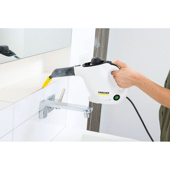 Aparat de curatat cu abur KARCHER SC 1 15164000, 0.2l, 1200W, alb-negru WALTI