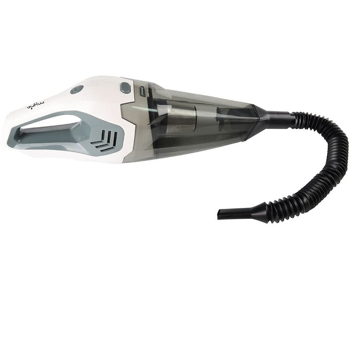 Aspirator de mana MYRIA MY4567, 0,8l, 12.6V, autonomie max 24 min, alb-gri WALTI